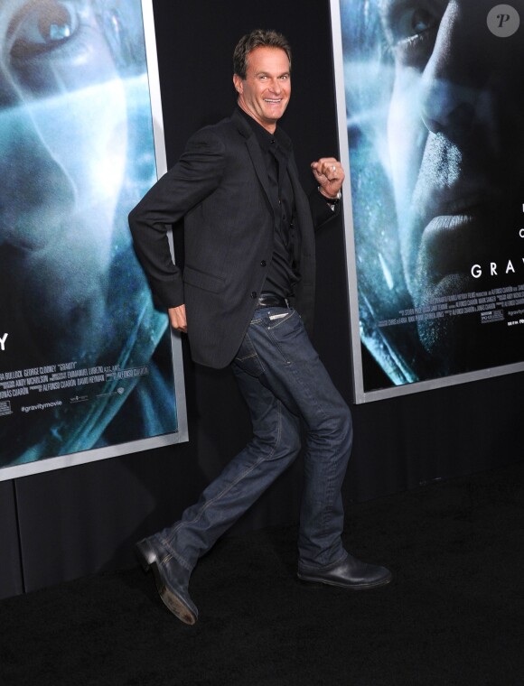 Rande Gerber lors de la première de Gravity à New York, le 1er octobre 2013.