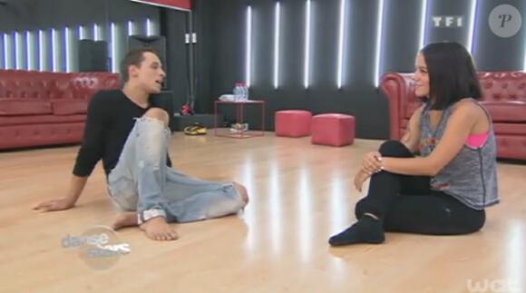 Alizée craque lors des répétitions avec Grégoire Lyonnet lorsqu'elle évoque sa rupture avec Jérémy Chatelain
