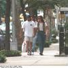 Brooke Shields et Andre Agassi dans les rues de New-York, le 8 septembre 1994