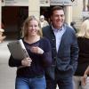 Chelsea Handler et son désormais ex-compagnon André Balazs à Los Angeles, le 5 mai 2013.