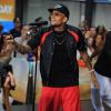 Chris Brown en concert pour l'émission Today à New York, le 30 août 2013.