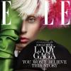 Lady Gaga en couverture du magazine Elle d'octobre 2013. Photo par Ruth Hogben.