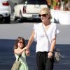 Sarah Michelle Gellar va chercher sa fille Charlotte à son cours de danse à Sherman Oaks, le 5 octobre 2013.