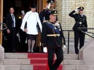 Harald V, Sonja et Haakon de Norvège : Rentrée du Parlement en petit comité...