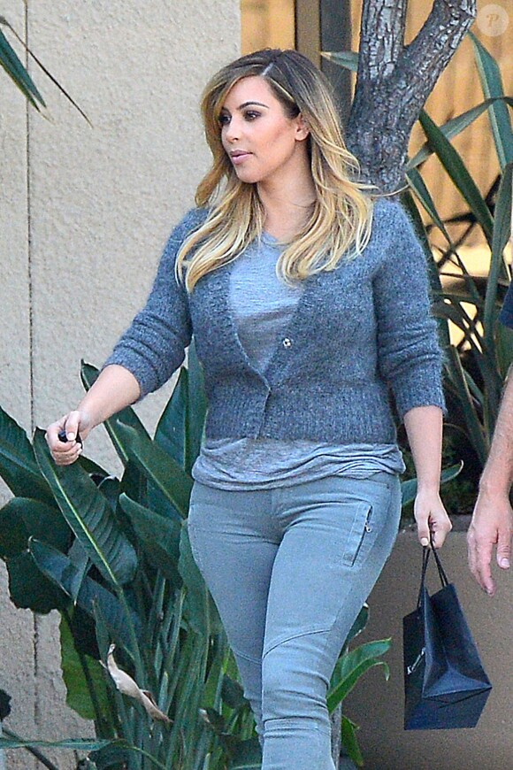 Kim Kardashian à Los Angeles, le 8 octobre 2013.