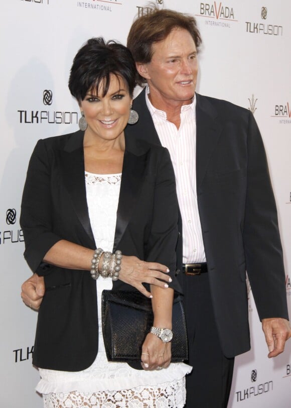 Bruce Jenner et Kris Jenner à Los Angeles, le 7 avril 2010.