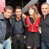 Dove Attia, Willy Rovelli, Caroline Rose et Albert Cohen à la soirée pour le retour de "1789, les Amants de la Bastille" à Boulogne-Billancourt, le 9 octobre 2013.