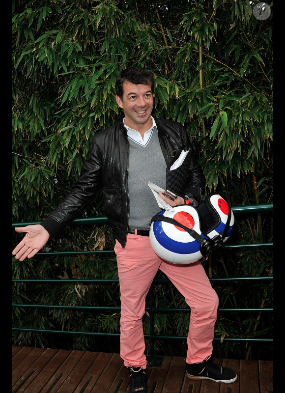 Stéphane Plaza à Roland Garros le 29 mai 2013.