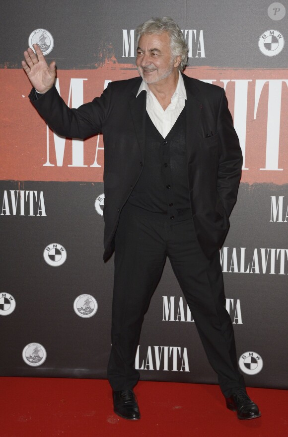 Franck Provost lors de l'avant-première du film "Malavita" au Cinéma Europacorp inauguré dans le centre commercial Aéroville autour de Roissy, le 16 octobre 2013