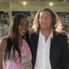 Bruno Metsu et sa femme Viviane à Dubaï le 31 mars 2007.