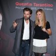 Clovis Cornillac et Lilou Fogli - Remise du Prix Lumière 2013 à Quentin Tarantino à Lyon, le 18 octobre 2013.