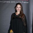 Marie Gillain - Remise du Prix Lumière 2013 à Quentin Tarantino à Lyon, le 18 octobre 2013.