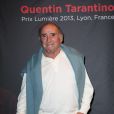 Claude Brasseur - Remise du Prix Lumière 2013 à Quentin Tarantino à Lyon, le 18 octobre 2013.