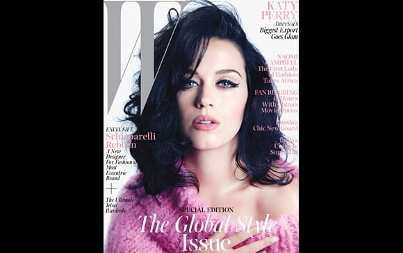 Katy Perry en couverture de W magazine, daté du mois de novembre 2013.