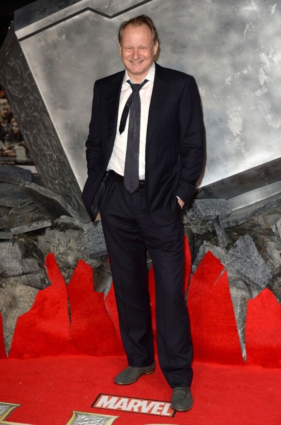 Stellan Skarsgard, lors de l'avant-première du film Thor : Le Monde des ténèbres, le 22 octobre 2013 à Londres