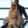 Lady Gaga a l'aéroport de Los Angeles pour prendre un vol pour Berlin, le 22 octobre 2013.