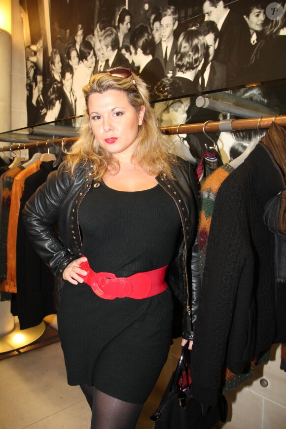 Cindy Lopes - Maurice Renoma célèbre les 50 ans de sa mythique boutique parisienne, le 22 octobre 2013.