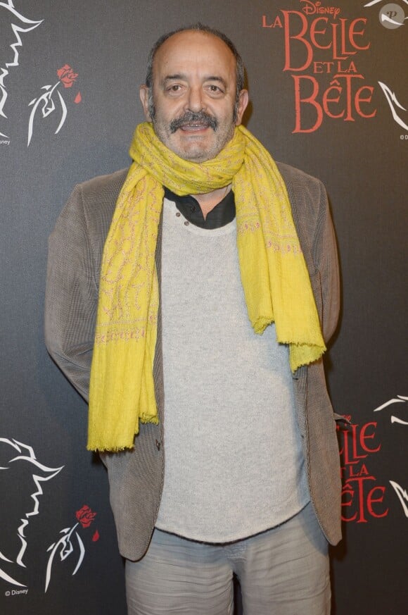 Louis Chedid à la générale de la comédie musicale "La Belle et la Bête" au Théâtre Mogador à Paris, le 24 octobre 2013.