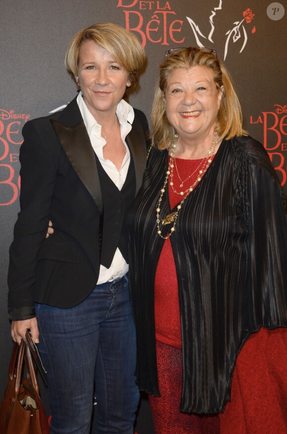 Ariane Massenet à la générale de la comédie musicale "La Belle et la Bête" au Théâtre Mogador à Paris, le 24 octobre 2013.