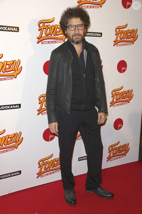 Radu Mihaileanu lors de l'avant-première du film "Fonzy" au Gaumont Opéra à Paris, le 25 octobre 2013.