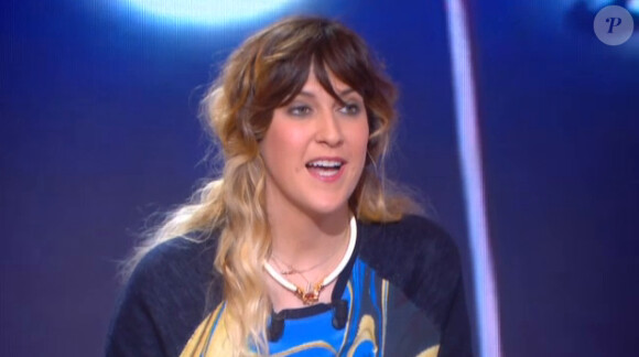 Daphné Bürki présente Le Tube, sur Canal+, le samedi 26 octobre 2013.