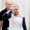 Britney Spears quitte son cours de danse à Santa Monica, le samedi 26 octobre 2013.