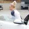 Britney Spears quitte son cours de danse à Santa Monica, le samedi 26 octobre 2013.