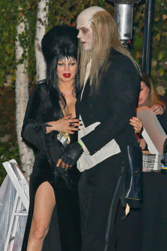 Fergie et Josh Duhamel à la soirée de Kate Hudson pour Halloween le 26 octobre à Brentwood.