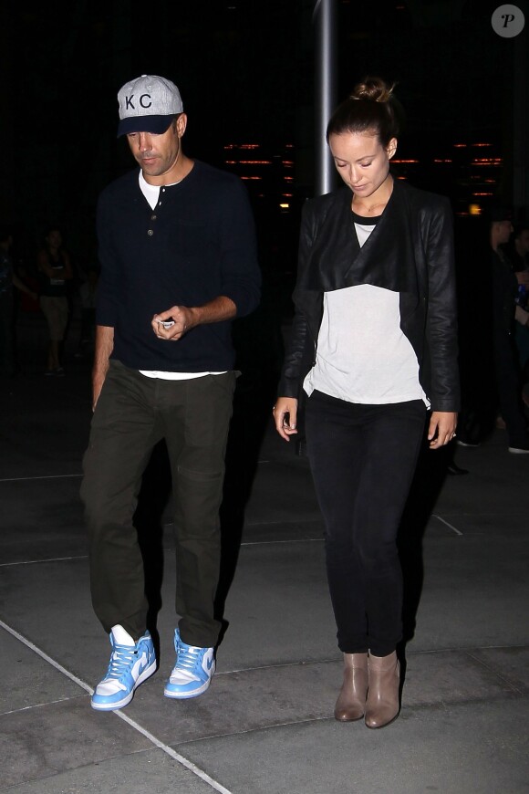 Olivia Wilde et Jason Sudeikis à Los Angeles le 6 octobre 2013