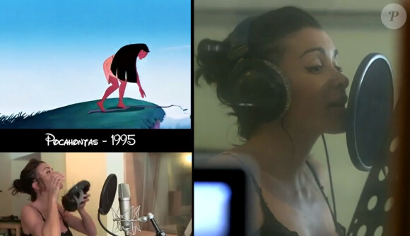 La belle Jenifer en studio pour We Love Disney