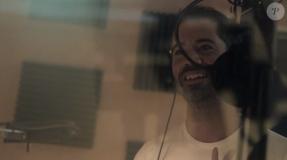 Emmanuel Moire en studio pour We Love Disney