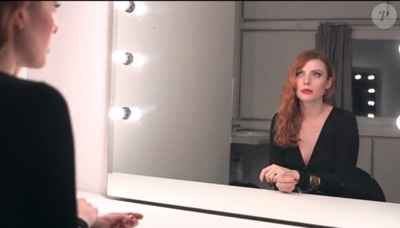 Elodie Frégé en studio pour We Love Disney