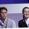 Martina Hingis et Thibault Hutin au Gucci Masters 2011 au Parc des Expositions de Villepinte le 3 décembre 2011