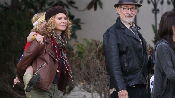 Steven Spielberg : Halloween avec Kate Capshaw, et un nouveau projet en route