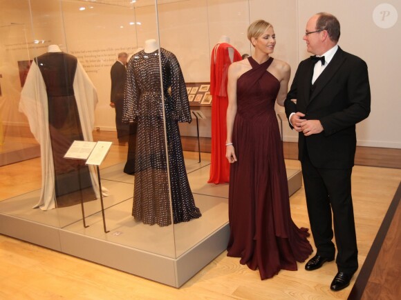 Le prince Albert de Monaco et la princesse Charlene à Philadelphie le 26 octobre 2013