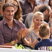 Zlatan Ibrahimovic en famille et les people acclament Djokovic triomphal à Bercy