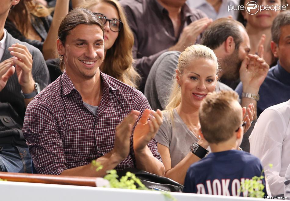 Zlatan Ibrahimovic en famille et les people acclament Djokovic