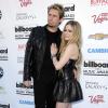 Avril Lavigne et Chad Kroeger à la soiree "2013 Billboard Music Awards" au "MGM Grand Garden Arena" à Las Vegas, le 19 mai 2013.