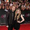 Chad Kroeger et Avril Lavigne à Toronto, le 16 juin 2013.