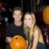 Patrick schwarzenegger et sa petite amie Taylor Burns à la soirée d'Halloween de Just Jared à Los Angeles, le 1er novembre 2013.