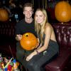 Patrick schwarzenegger et sa petite amie Taylor Burns à la soirée d'Halloween de Just Jared à Los Angeles, le 1er novembre 2013.