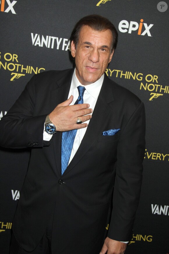 Robert Davi lors de la soirée 'Everything or Nothing: The Untold Story of 007' à New York le 3 octobre 2012