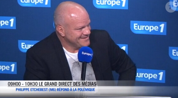 Philippe Etchebest répond aux questions du Grand direct des médias sur Europe 1, le mercredi 30 octobre 2013.