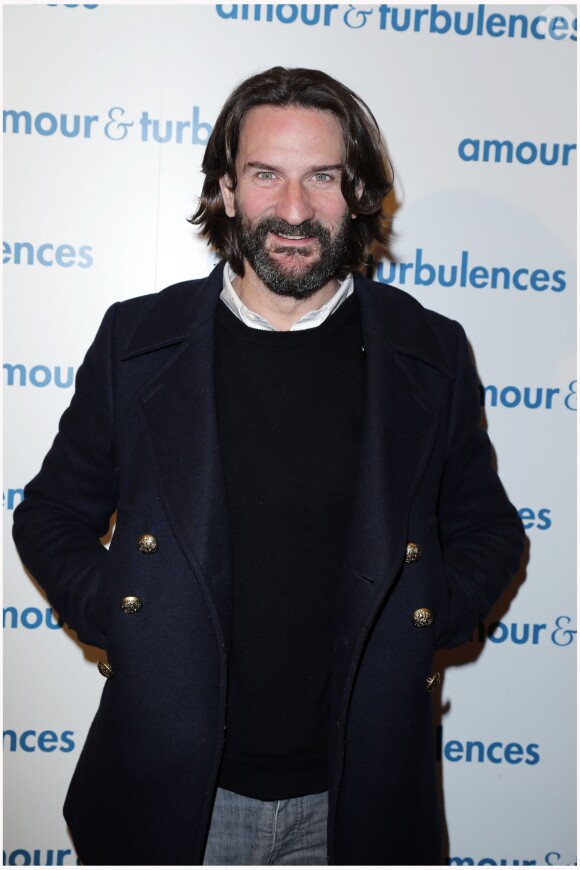 Frédéric Beigbeder lors de l'avant-première du film Amour et Turbulences au Publicis à Paris, le 18 mars 2013