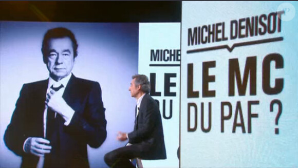 Michel Denisot répond aux questions  de Daphné Bürki dans Le Tube, sur Canal+, le samedi 9 novembre 2013.