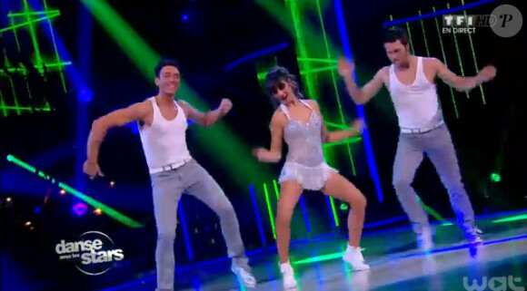 Laetitia Milot dans Danse avec les stars 4 sur TF1, le 9 novembre 2013.