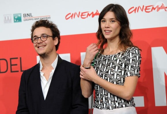 Le réalisateur Pierre Godeau et l'actrice Astrid Bergès-Frisbey lors du photocall du film Juliette dans le cadre du Festival du film de Rome le 10 novembre 2013