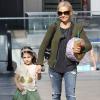 Sarah Michelle Gellar et sa fille Charlotte lors d'une sortie entre mère et fille au Century City Mall de Century City, à Los Angeles le 9 novembre 2013