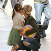 Sarah Michelle Gellar et sa fille Charlotte lors d'une sortie entre mère et fille au Century City Mall de Century City, à Los Angeles le 9 novembre 2013