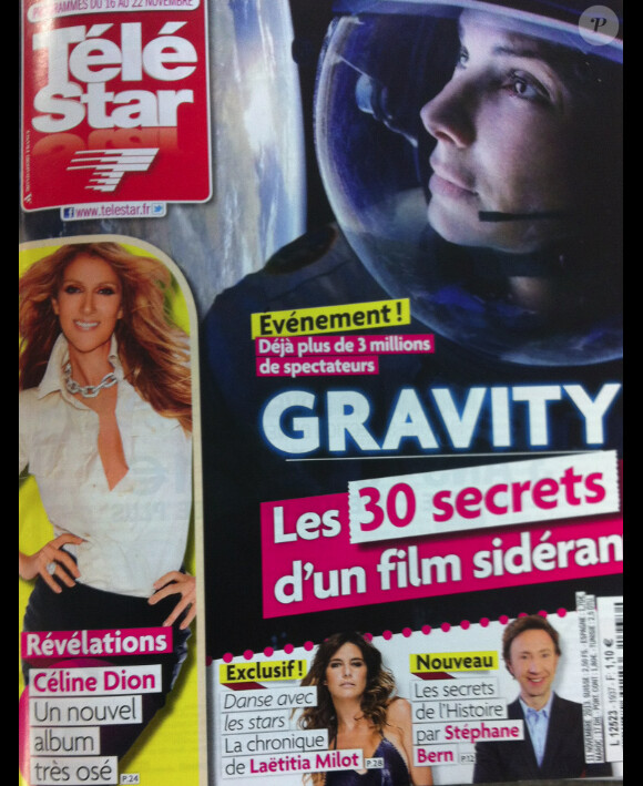 Magazine Télé Star du 16 au 22 novembre 2013.